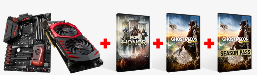 Get For Honor Ghost Recon - Msi Gtx 1080 Gaming X 8g Graphics Card - 8 Gb - Gddr5x, transparent png download