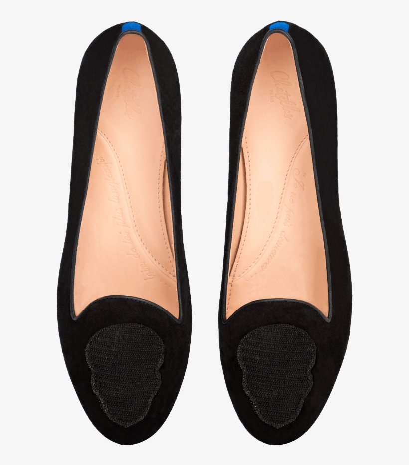 Slippers Pedro Suede Ballerina - Ballet Flat, transparent png download