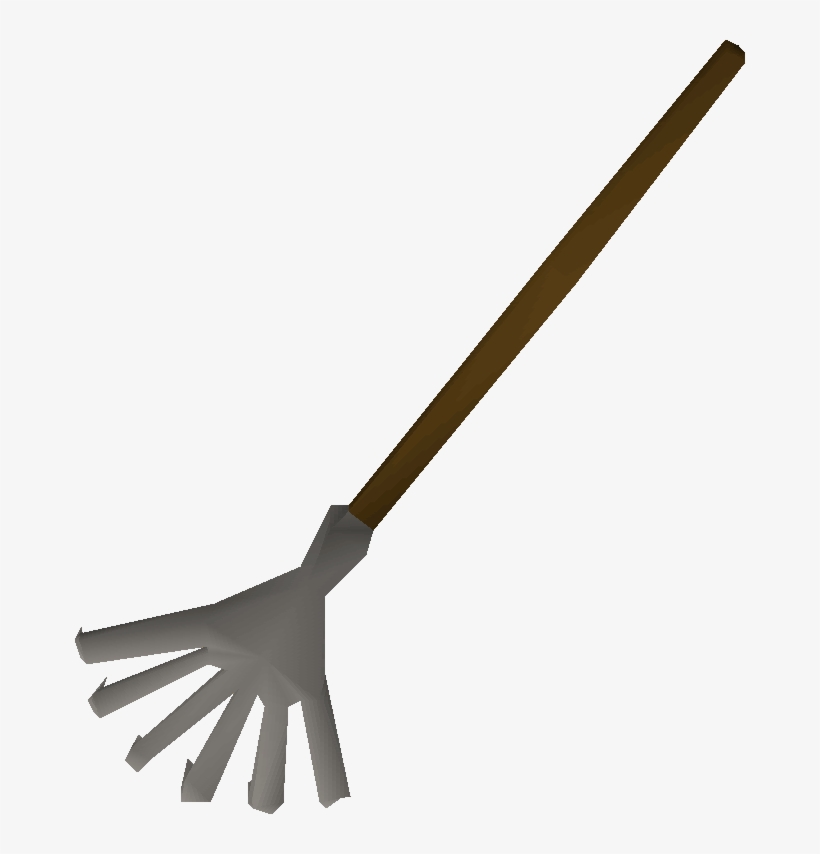 Rake Detail - Tools Used In Acient Days, transparent png download