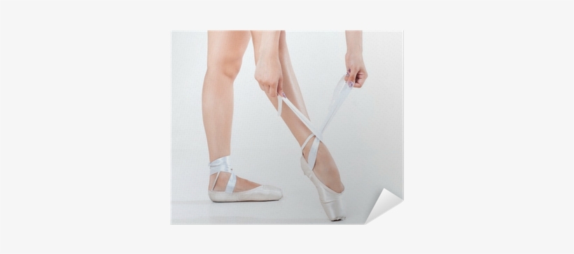 Young Ballerina Dancing, Closeup On Legs And Shoes - Ballet, transparent png download