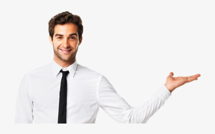 You Won't Have To Learn Any Complex Software - Guy With Hand Out Png, transparent png download