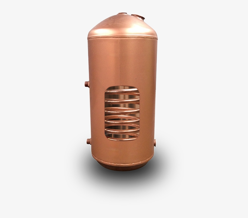 Indirect Uninsulated Cylinder - Copper Cylinder, transparent png download
