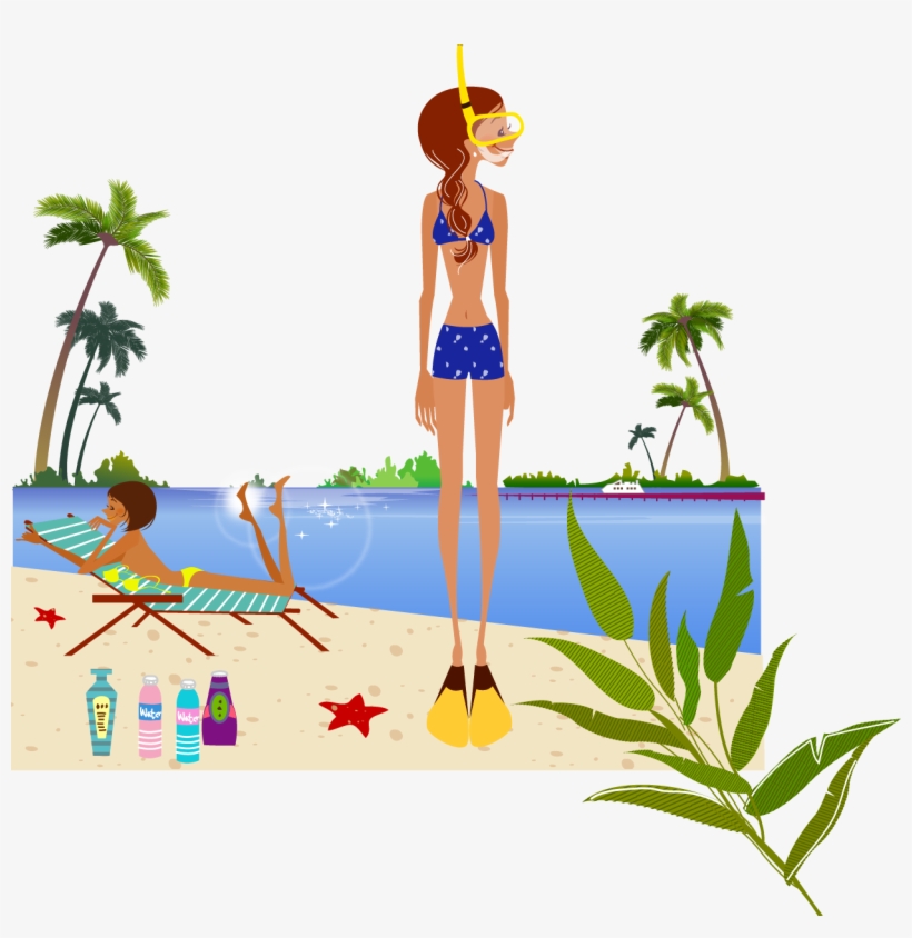 Resort Clipart Luau - Beach, transparent png download