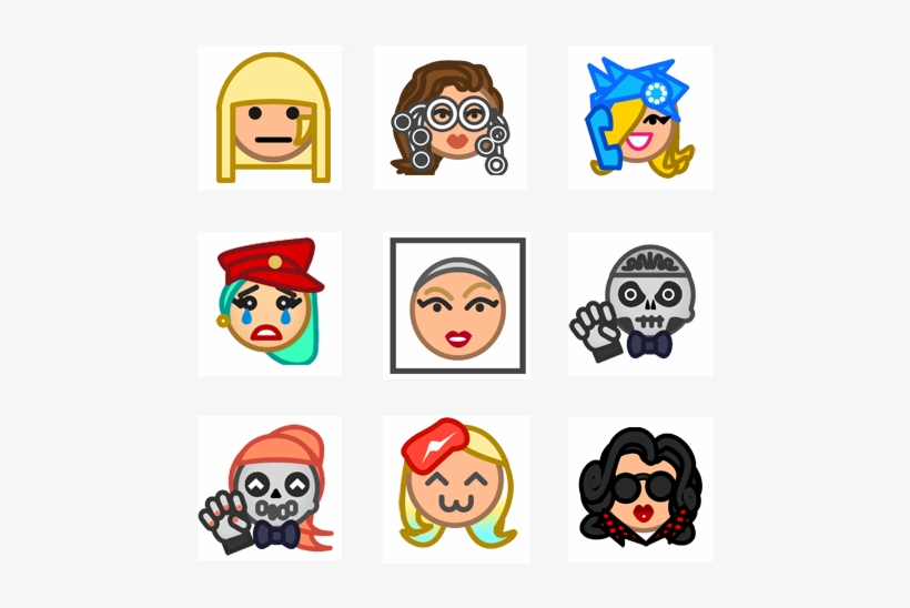 Tumblr N65xv4kfyi1rlt6ieo2 500 - Lady Gaga Emoji Png, transparent png download