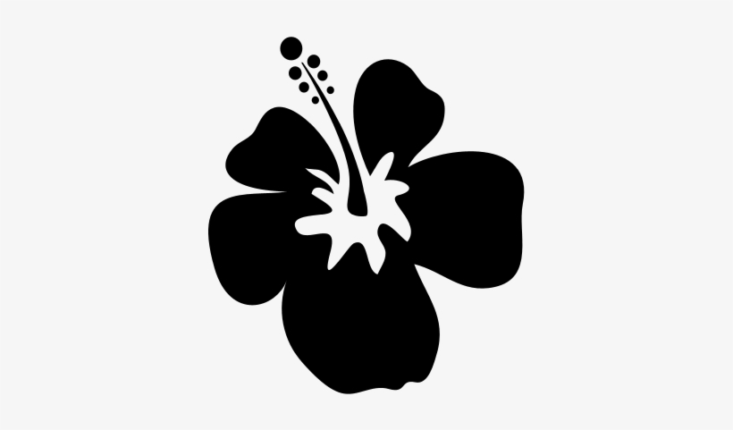 Hawaiian Luau Backgrounds Rujuns Clipart - Hibiskus Icon, transparent png download
