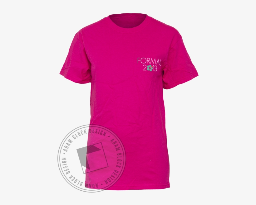 12852 Alpha Sigma Alpha Luau Tee Front - Clothing, transparent png download