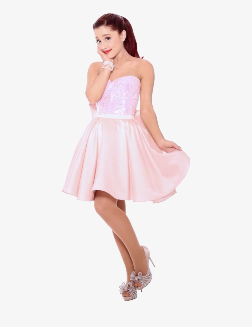 Ariana Wearing Heels - Ariana Grande In White Background, transparent png download