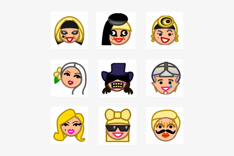 Tumblr N65xv4kfyi1rlt6ieo3 500 - Lady Gaga Emojis, transparent png download