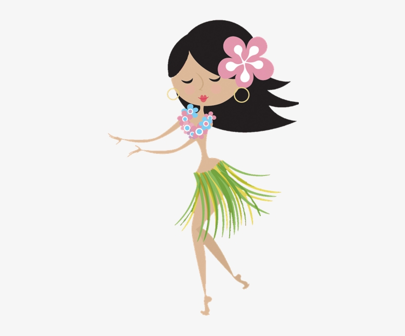 Luau Girl Clipart 10 - Luau Girl Clip Art, transparent png download
