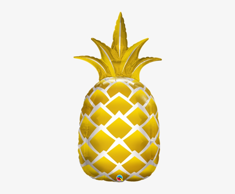 Pineapple Transparent Luau - Pineapple Balloon, transparent png download