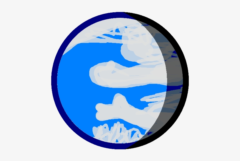 Trappist-1e Body - Blue Dollar Sign, transparent png download