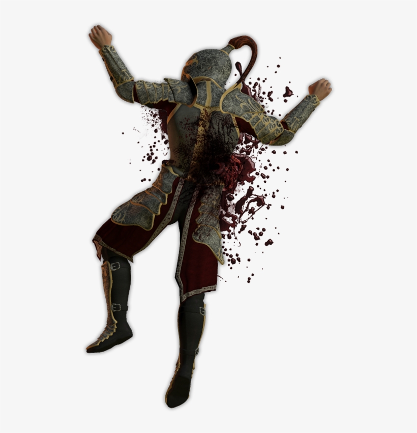 Dead Royal Guard - Blood Spatter 3 Sticker, transparent png download