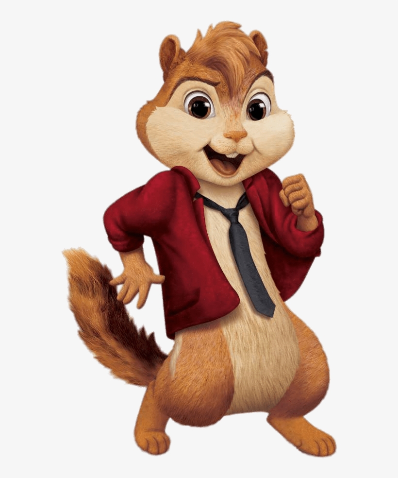 Alvin And The Chipmunks Alvin Wearing Black Tie - Alvin X Reader, transparent png download