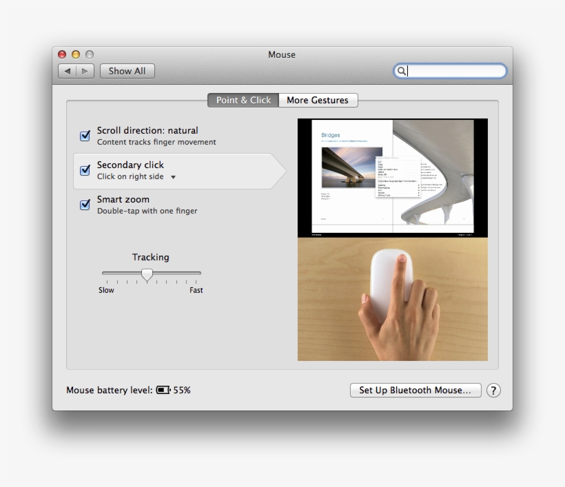 Here's What You See When You Open The More Gestures - Make Right Click On Mac, transparent png download