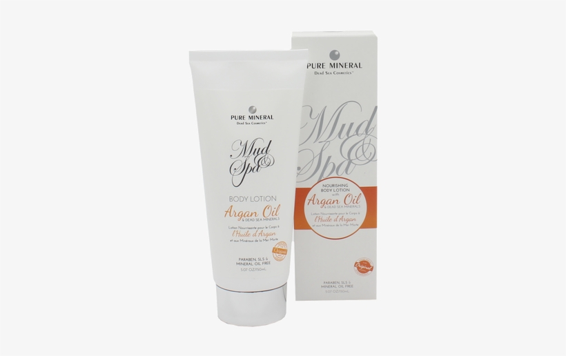 Nourishing Argan & Dead Sea Minerals Body Lotion - Sunscreen, transparent png download