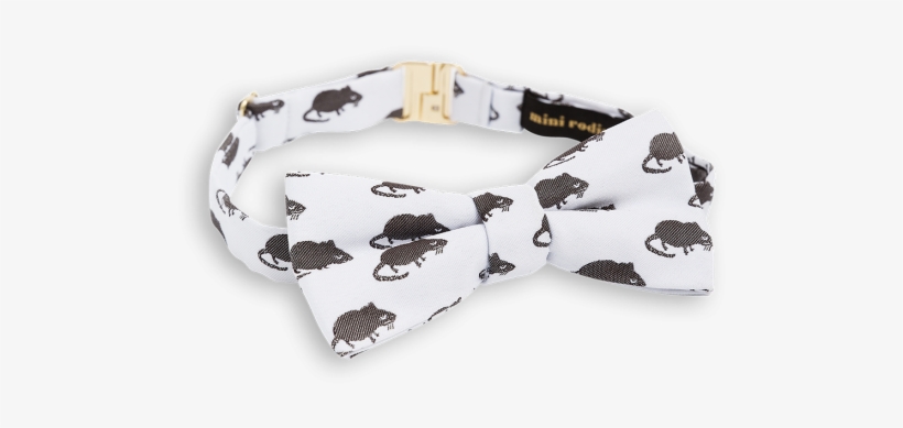 Mini Rodini Boys Mouse Print Bow Tie, transparent png download