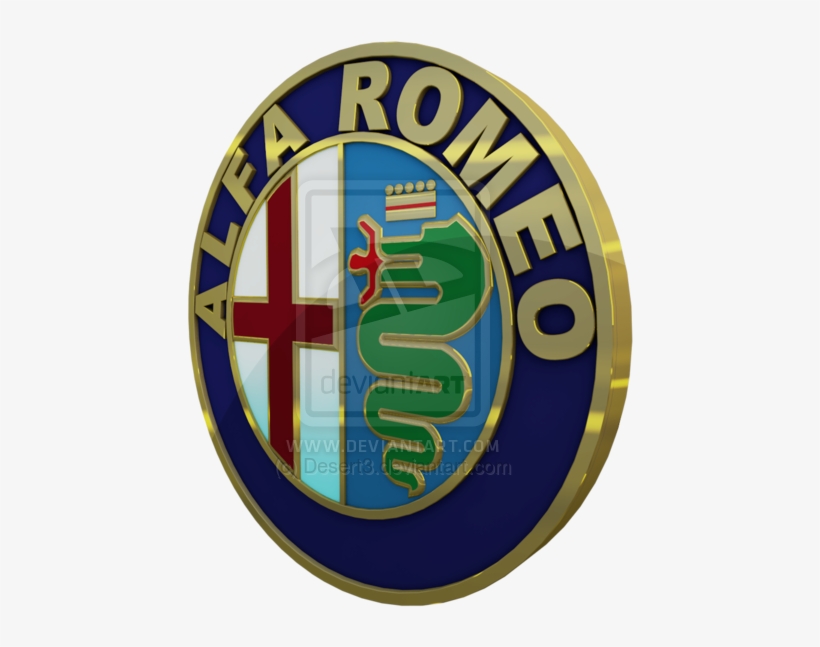 Alfa Romeo Logo 3d - Alfa Romeo, transparent png download