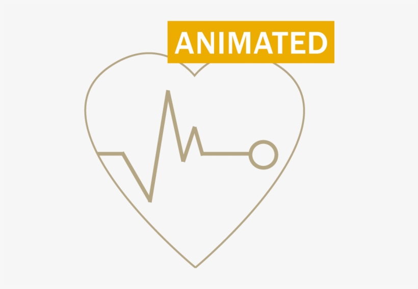 Heart Beat - Tan, transparent png download