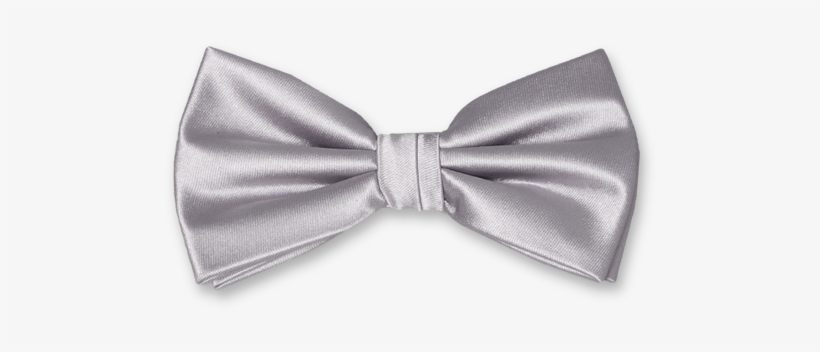 Bow Tie Grey - Silver Bow Tie Png, transparent png download