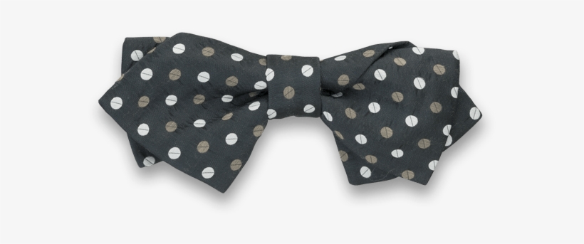 Wishing In Dark Dot Bow Tie - Bow Tie, transparent png download