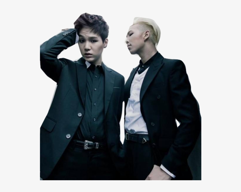 Clip Art Royalty Free Download Bts And Rap Monster - Suga And Rap Monster, transparent png download