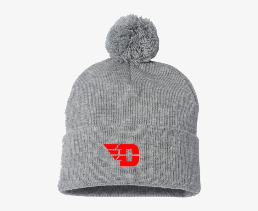 Grey Pom Pom Beanie - Usa Patriot Hat | Men's Pom Pom Knit Cap | Heather, transparent png download