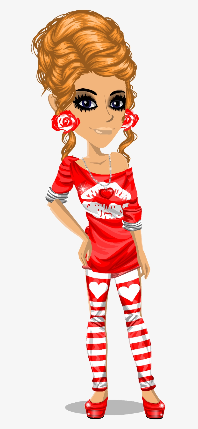 Msp Kute Kisses - Cartoon, transparent png download