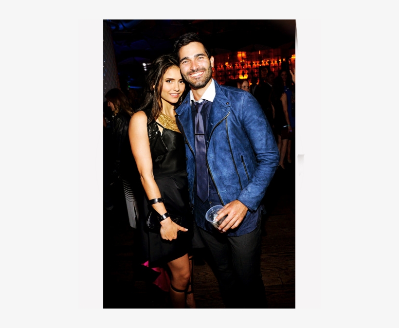 Nina Dobrev And Tyler Hoechlin Image - Tyler Hoechlin And Girlfriend 2016, transparent png download