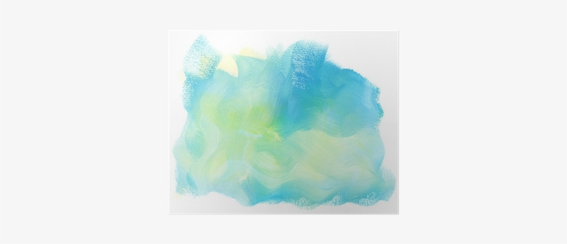 Abstract Colorful Watercolor Wave Background - Painting, transparent png download