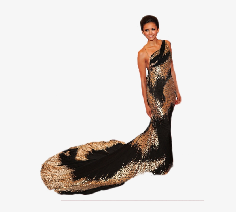 Png // Nina Dobrev - Dress, transparent png download