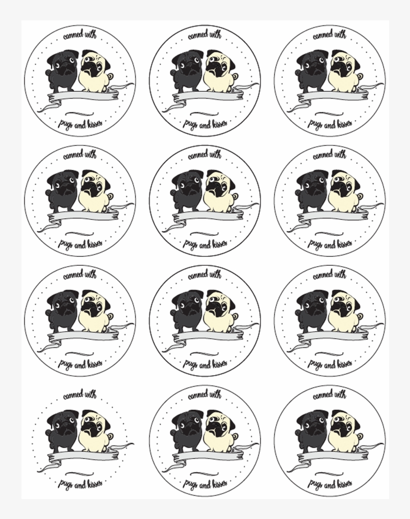 Pugs And Kisses, transparent png download