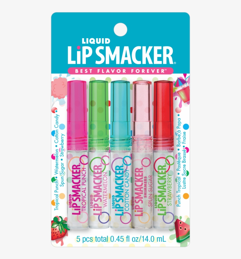 Lip Smacker Liquid Lip Gloss Friendship Pack, 5 Count, transparent png download
