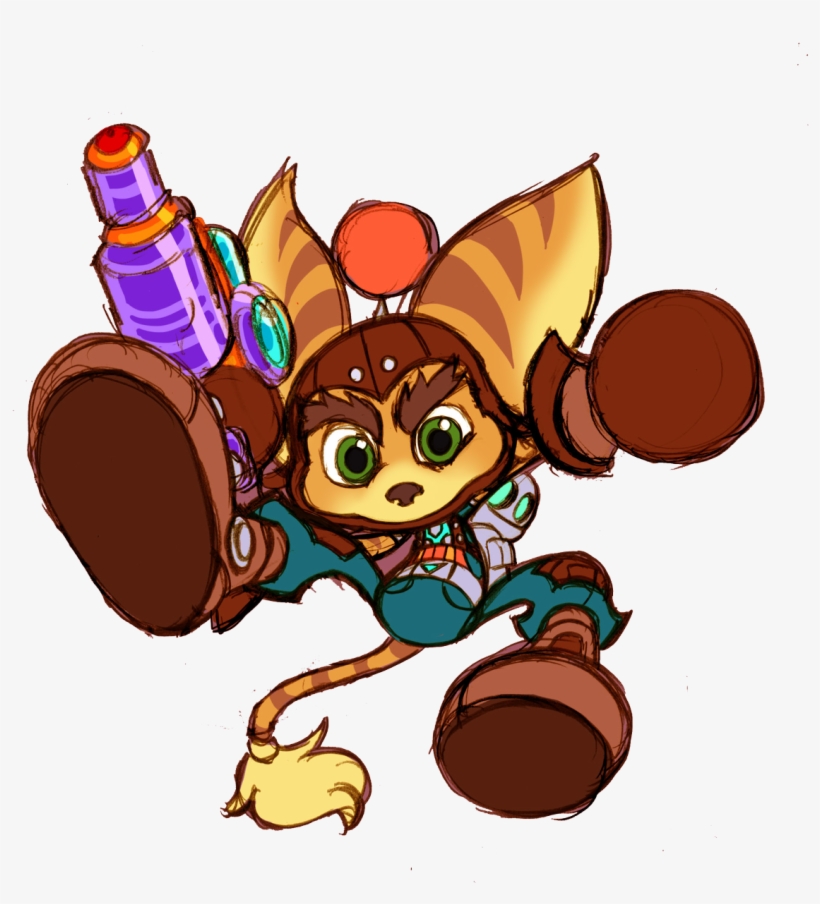 For Characters Starting With This Ratchet And Clank - エグゼビア ウッズ ボンバー, transparent png download