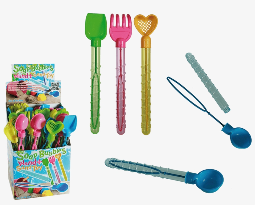 Soap Bubbles Stick With Sand Toy & Ca - Juguete Burbujas De Jabon, transparent png download