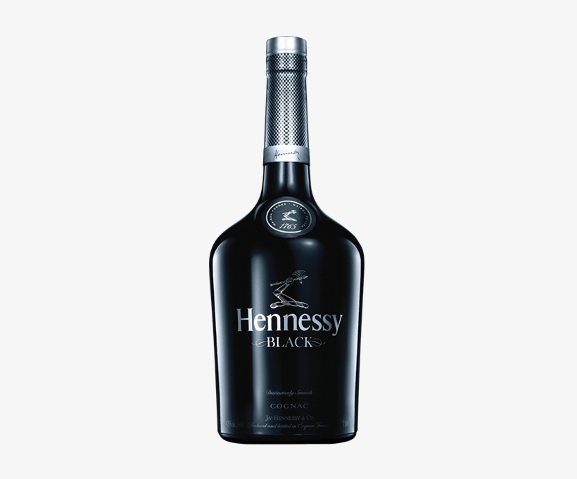 Hennessy Black 1ltr - Black Hennessy, transparent png download