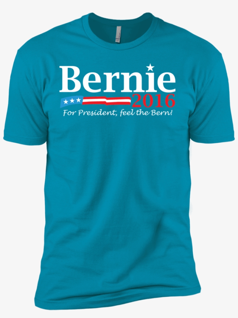 Bernie Sanders For President 2016 Premium Tee, transparent png download
