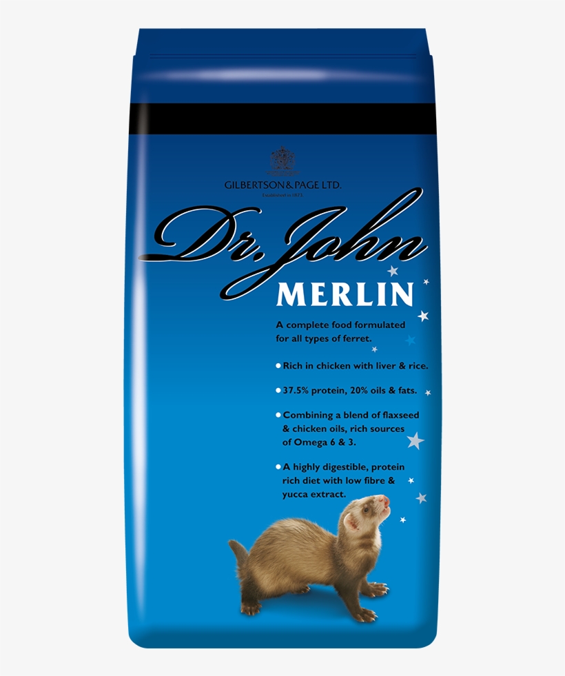Dr John Merlin Ferret Food, transparent png download