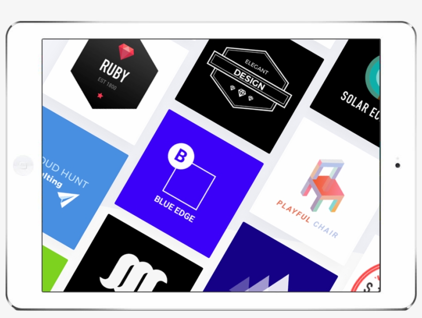 Service Ipad 8 Logo Design, transparent png download