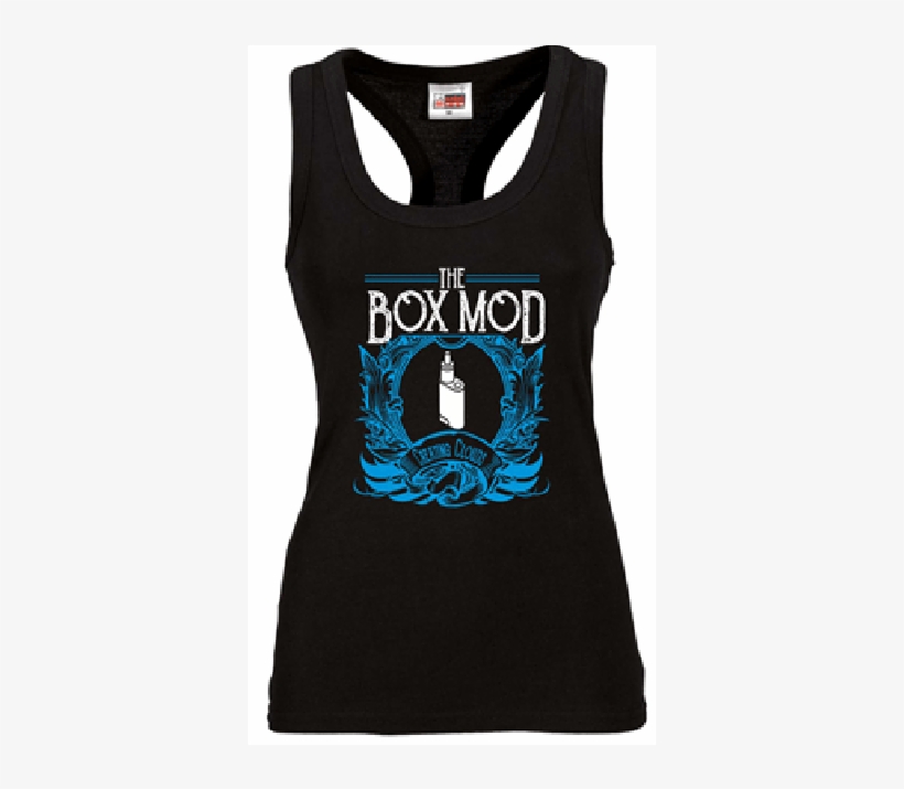 The Box Mod Ladies Black Vest, Fig, transparent png download