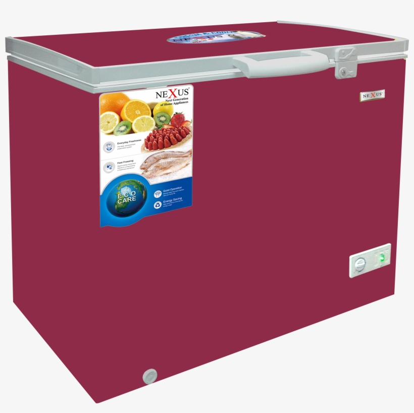 Nx 390wgd Nexus Chest Freezer With Glass Door Wine, transparent png download