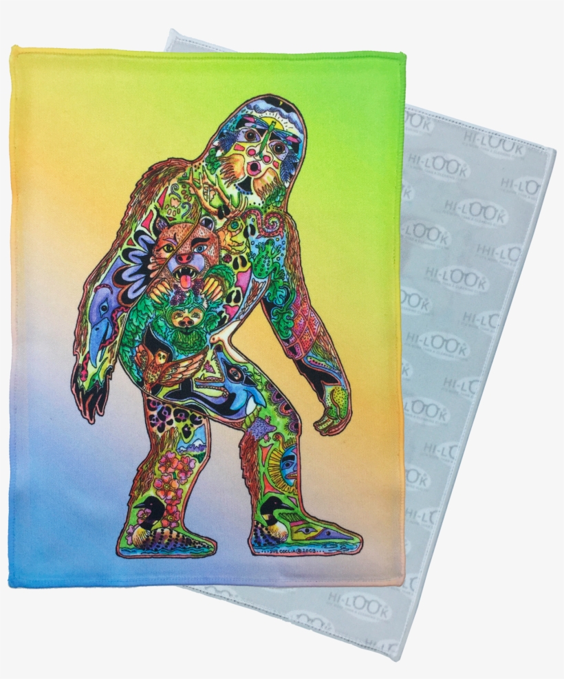 Sasquatch Microfiber Cleaning Cloth, transparent png download