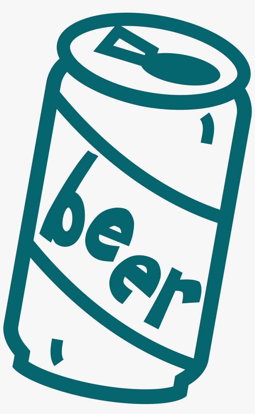 Cartoon Beer Can F4000 18, transparent png download