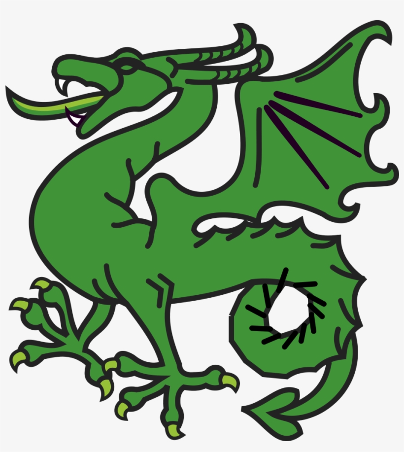 File - Dragon Crop - Svg, transparent png download