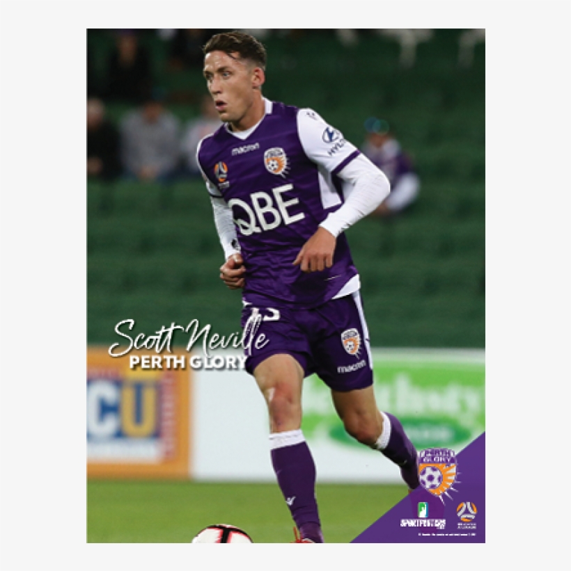 Scott Neville Perth Glory Poster, transparent png download