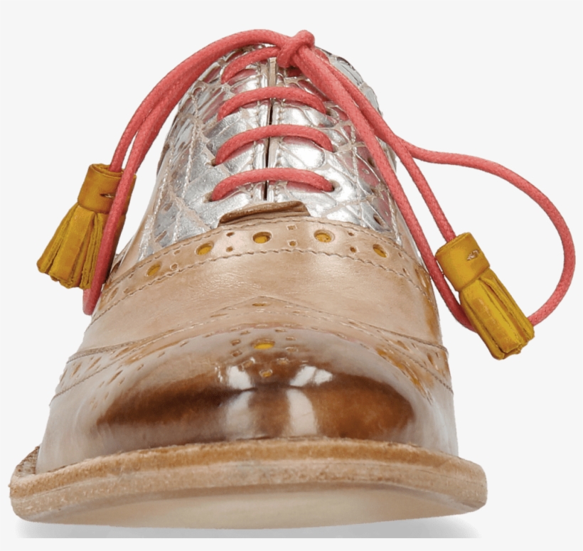 Derby Shoes Amelie 70 Vegas Corda Underlay Yellow, transparent png download