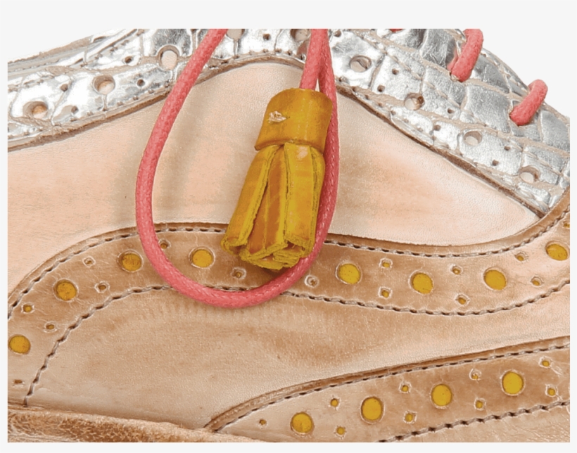 Derby Shoes Amelie 70 Vegas Corda Underlay Yellow, transparent png download