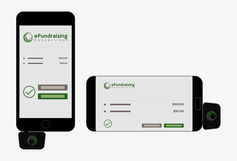 Iphones With Efunds Mobile Card Swiper To Process Campaign, transparent png download