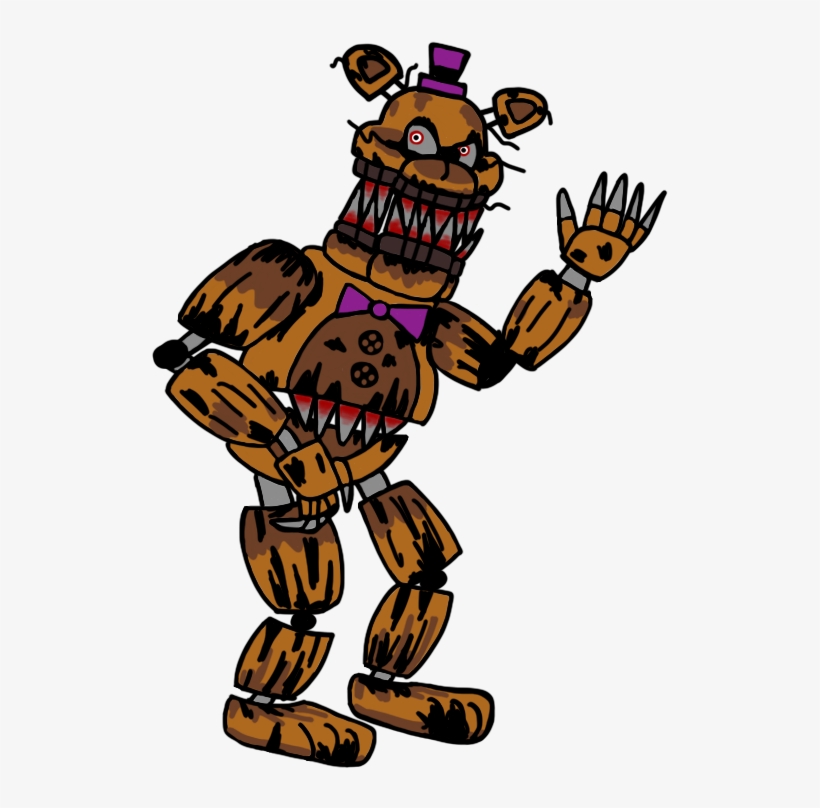 Artworknightmare Fredbear, transparent png download