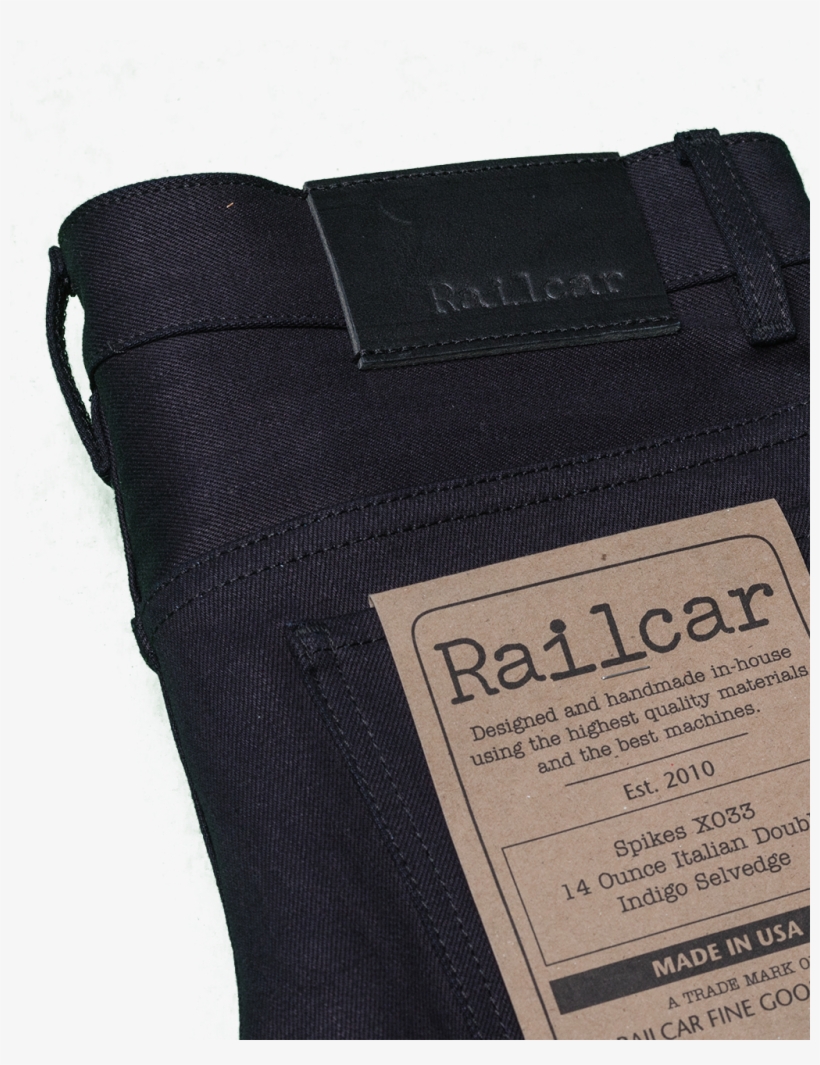 14oz Italian Double-dyed Indigo, transparent png download