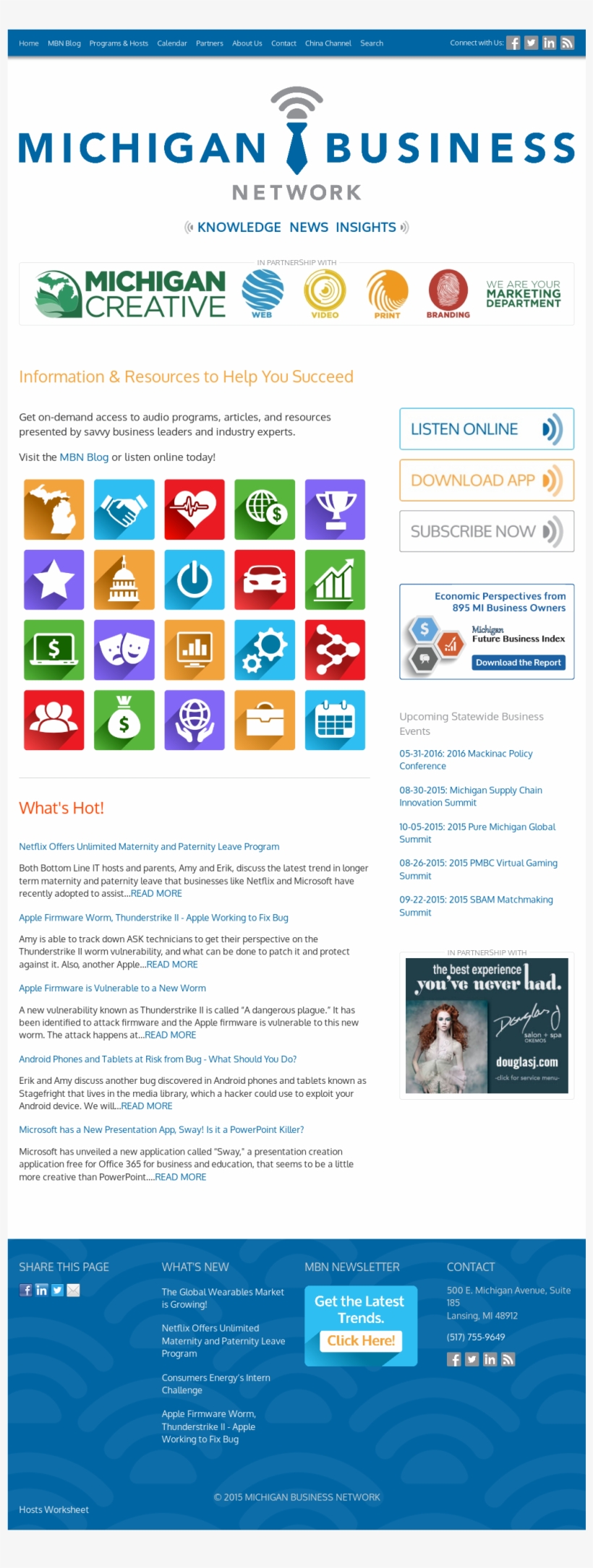 Michigan Business Network Competitors, Revenue And, transparent png download